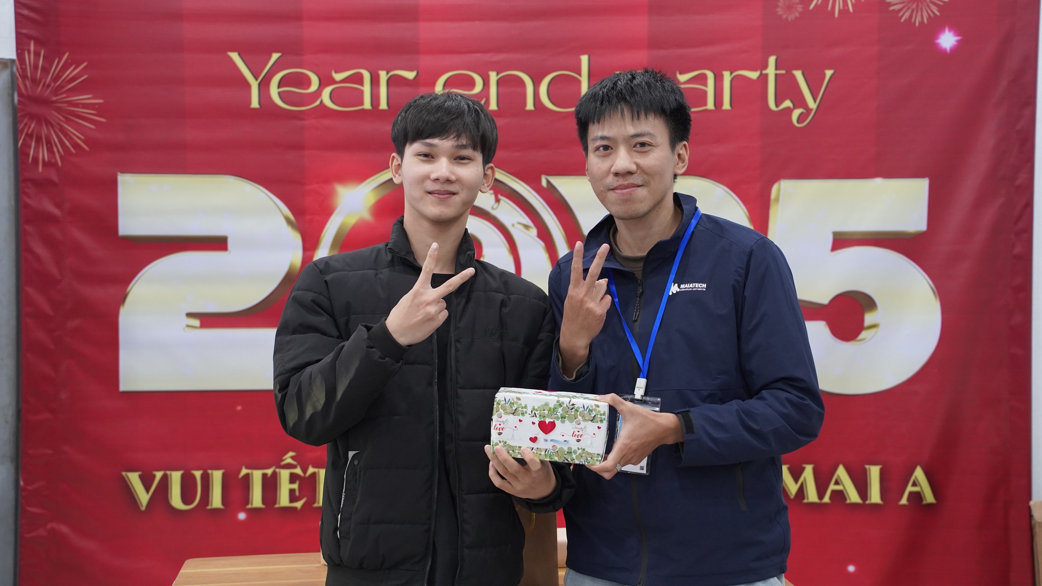 Niềm vui khi được nhận món quà ngẫu nhiên